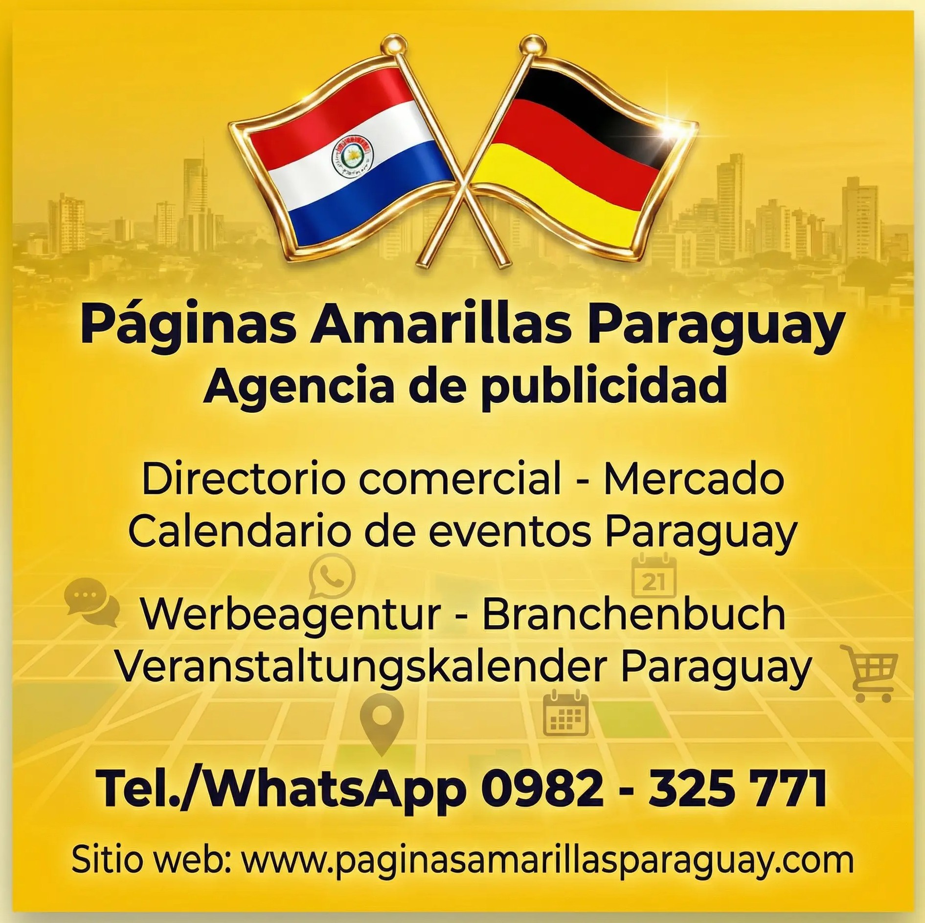 Páginas Amarillas Sitio Web - Webseite - Haga clic aquí