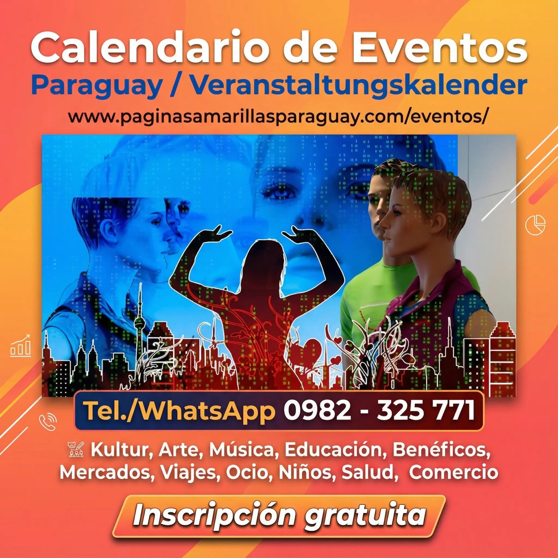 Paraguay Eventos - Veranstaltungen - Sitio web - Webseite - Haga clic aquí